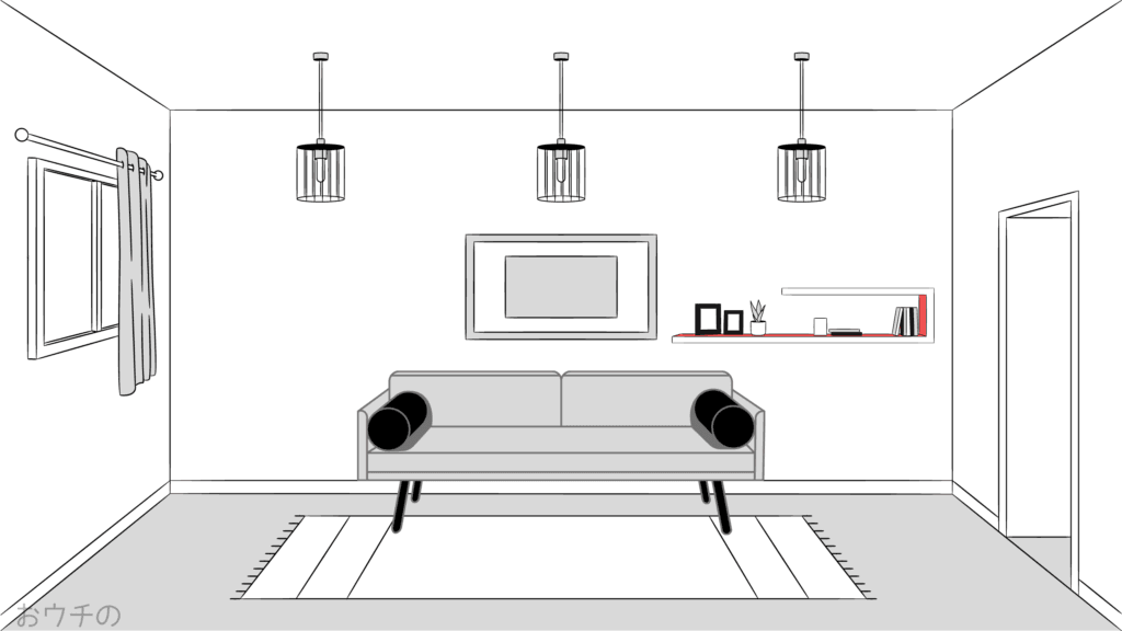 部屋のテキスト