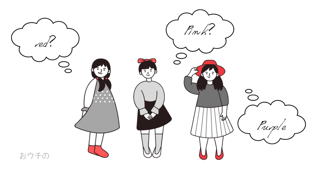 ランドセルの色