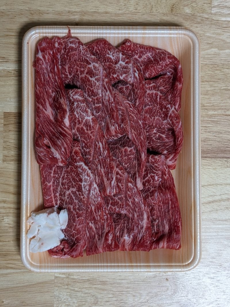 オリックスの優待のお肉