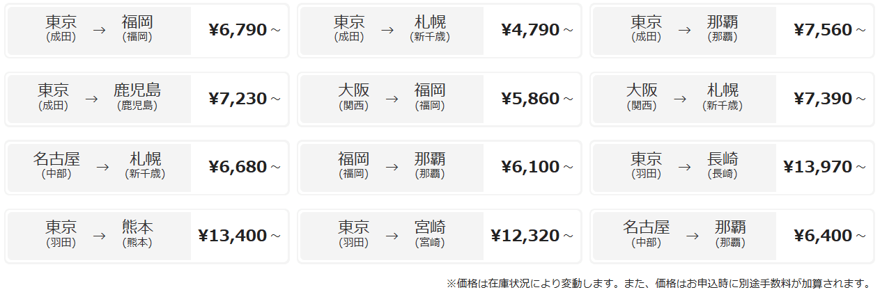 スカイチケット