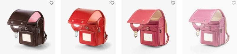 土屋鞄ピンク系ランドセル