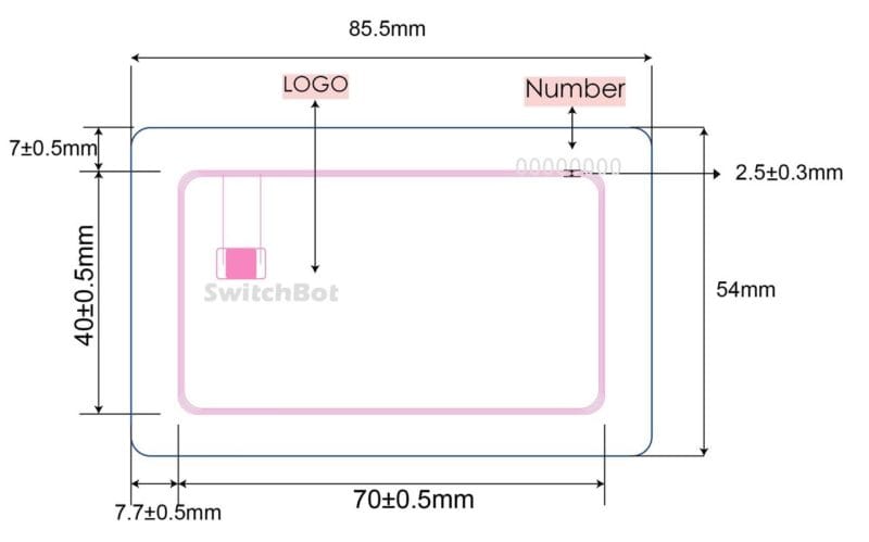 NFCカードに穴をあける方法